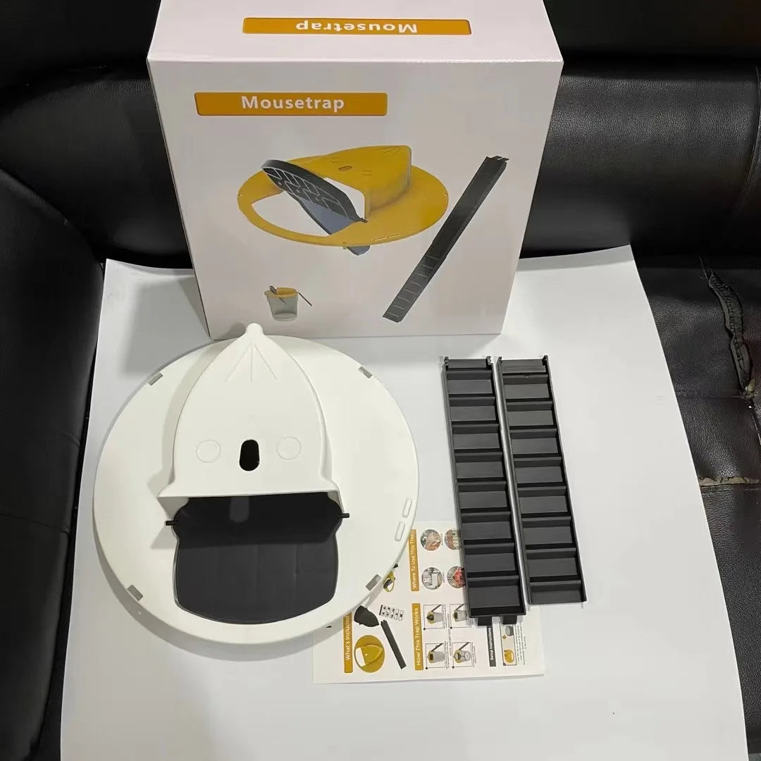 Automatic Reset Bucket Mouse Trap