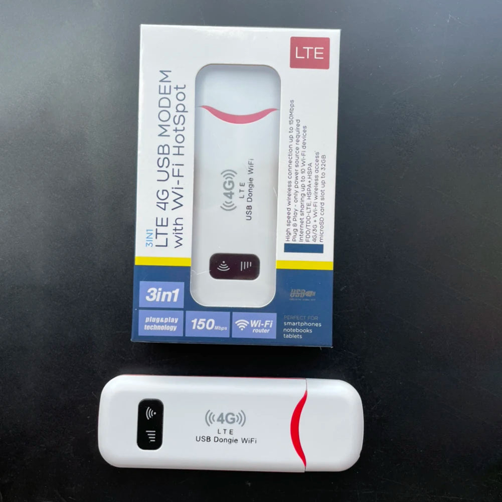 4G LTE USB WiFi Hotspot Router