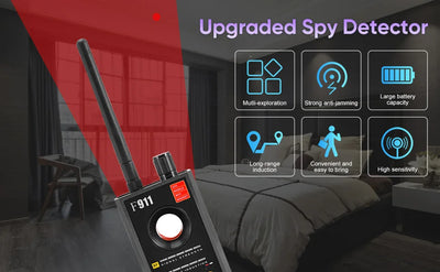 3-in-1 Hidden Camera & RF Signal Detector
