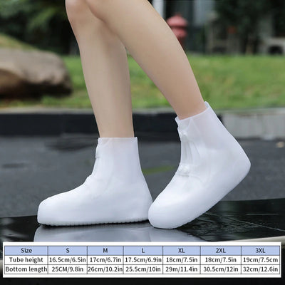 Waterproof Rain Shoe Covers for Men & Women