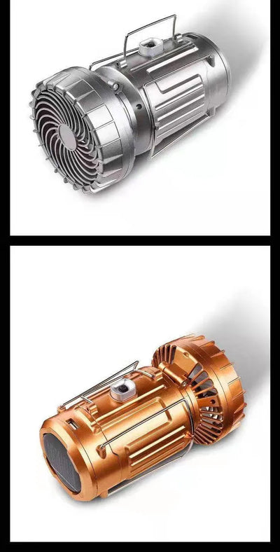 Multi-Function Solar Fan Light