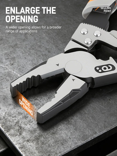Self-Locking Ratchet Wire Cutter Pliers