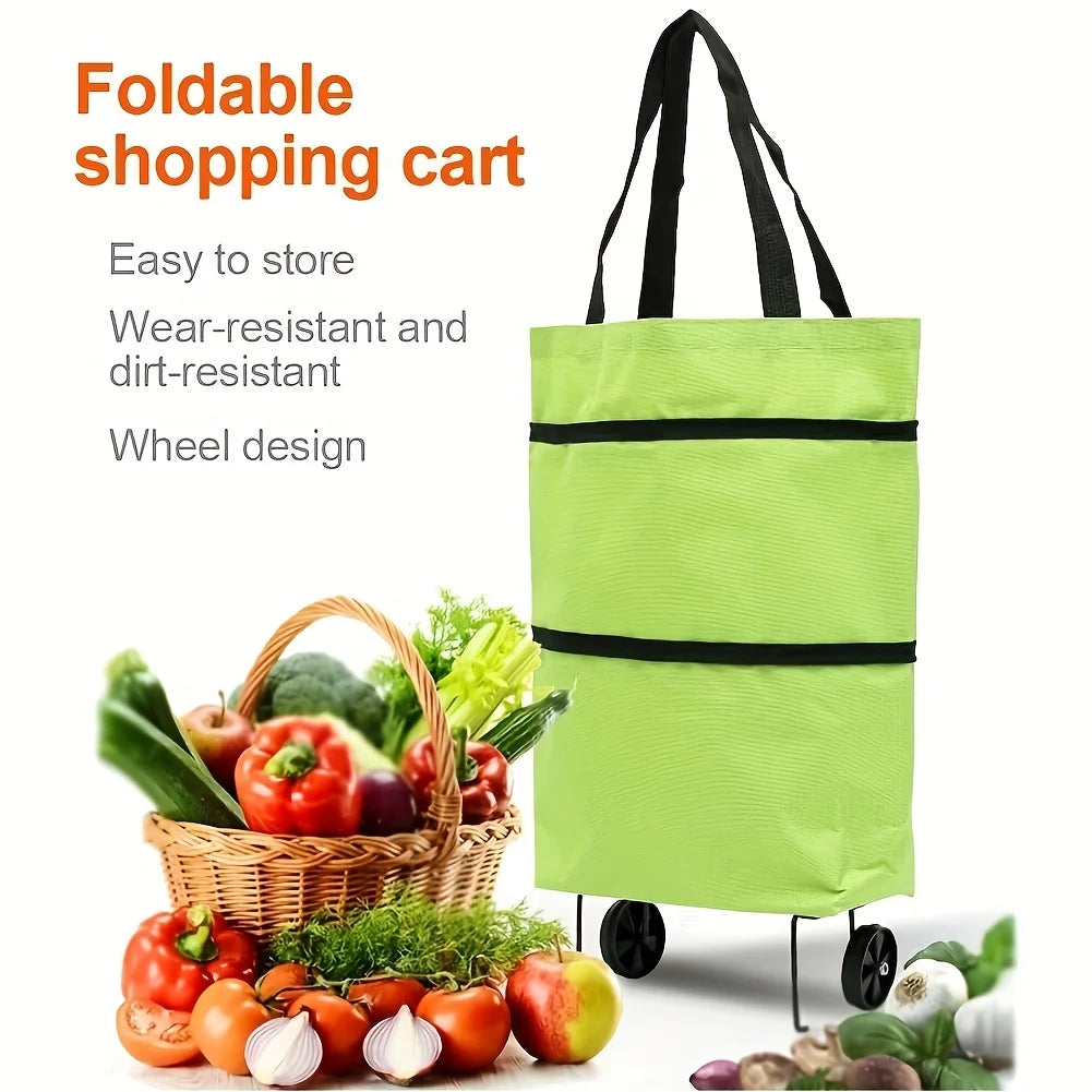 Foldable Shopping Trolley Bag