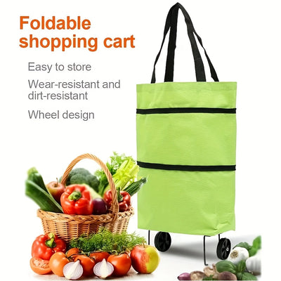 Foldable Shopping Trolley Bag