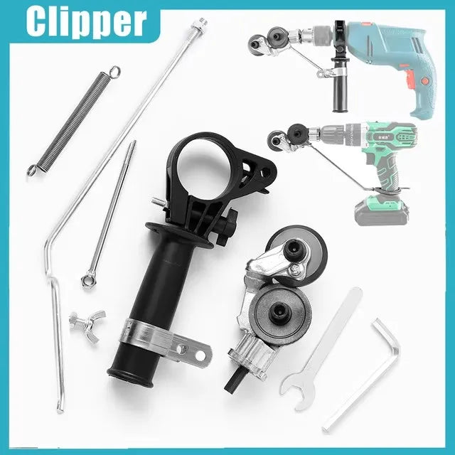 Drill-Powered Metal Sheet Cutter (Max Pro)
