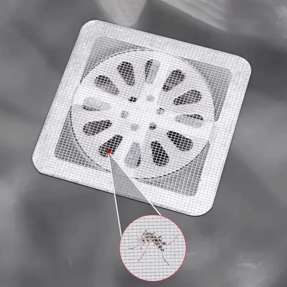 Disposable Drain Hair Catcher Mesh Stickers