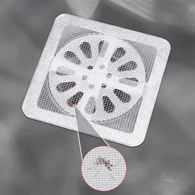 Disposable Drain Hair Catcher Mesh Stickers