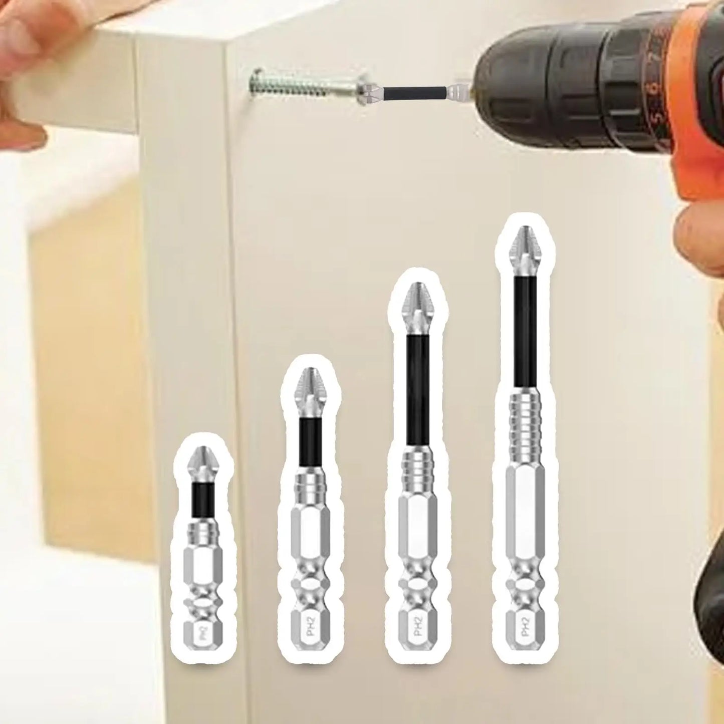 High Magnetic Screwdriver Drill Bit Set