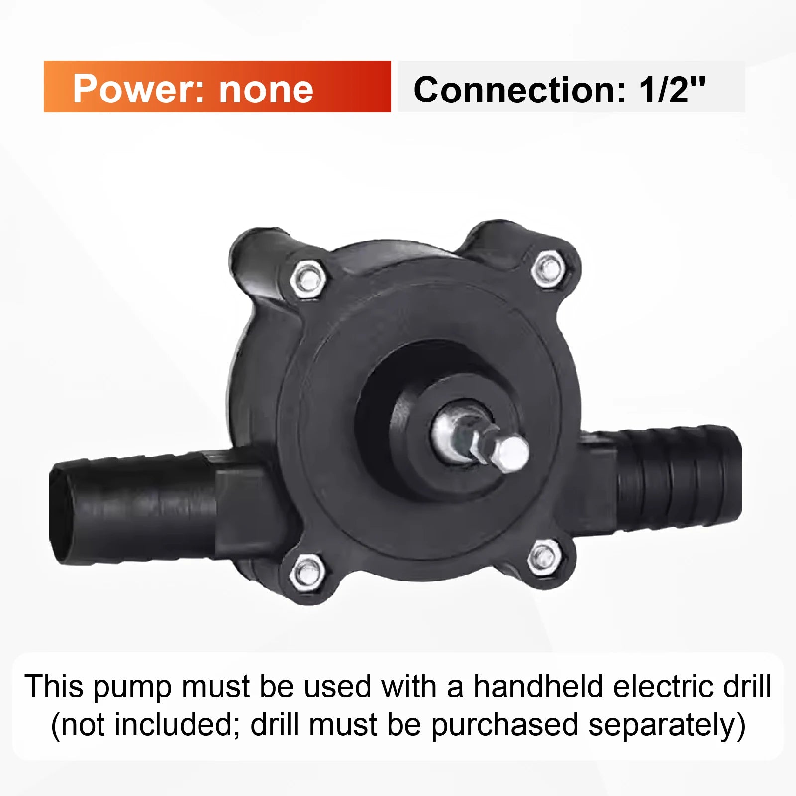 Drill Powered Water Pump