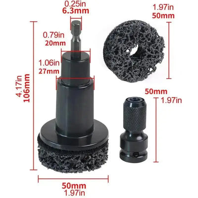 Wheel Hub Rust Removal Tool