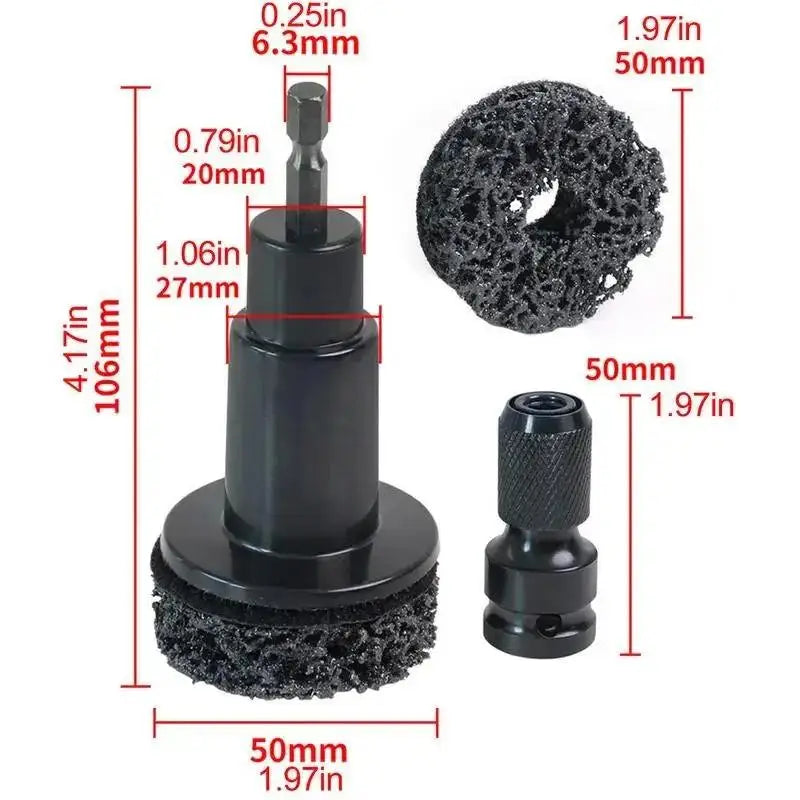 Wheel Hub Rust Removal Tool
