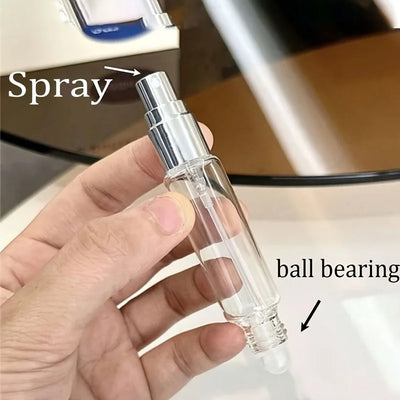 2-in-1 Perfume Spray & Roller Bottle