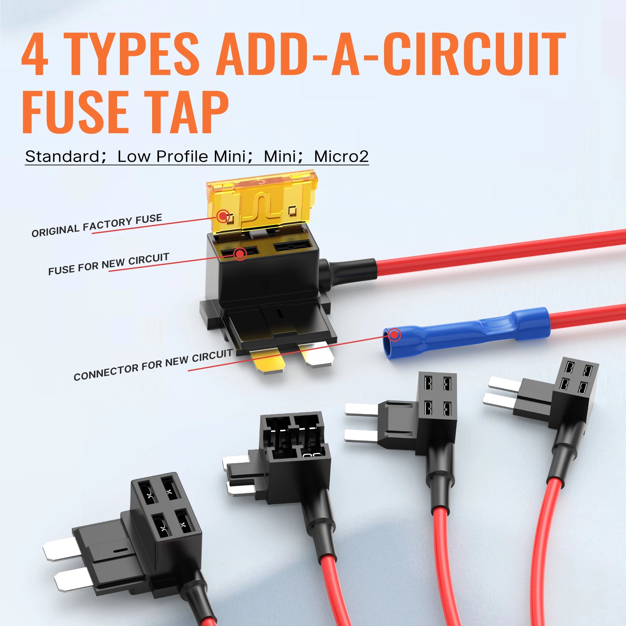 Add-A-Circuit Fuse Tap Kit (16pcs)