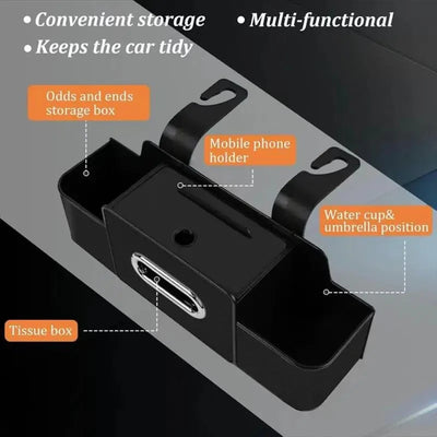 Car Back Seat Storage Organizer