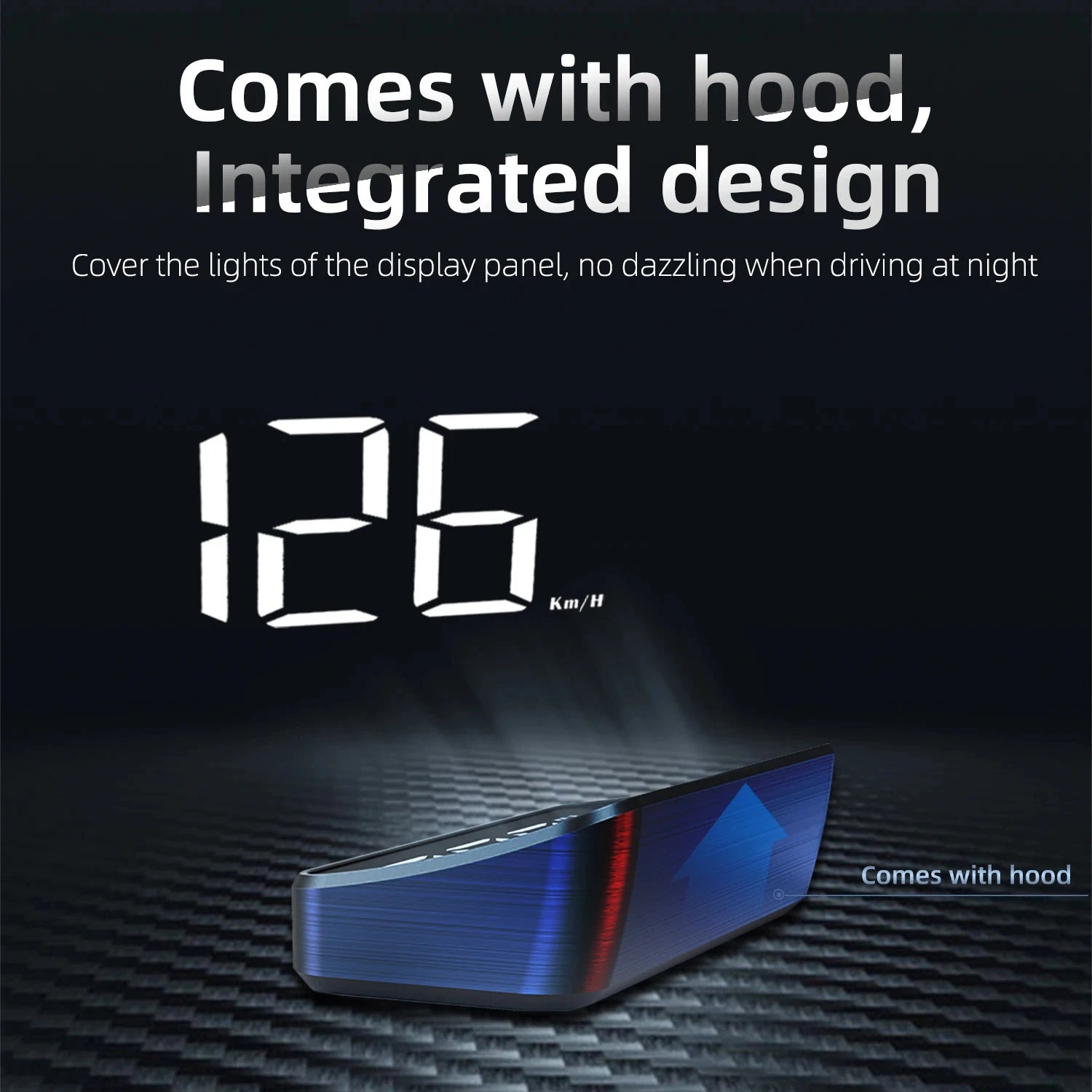M2 Universal GPS Digital Car HUD Speedometer
