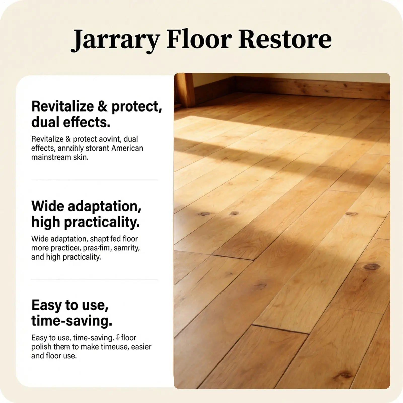 Wood Floor Restorer