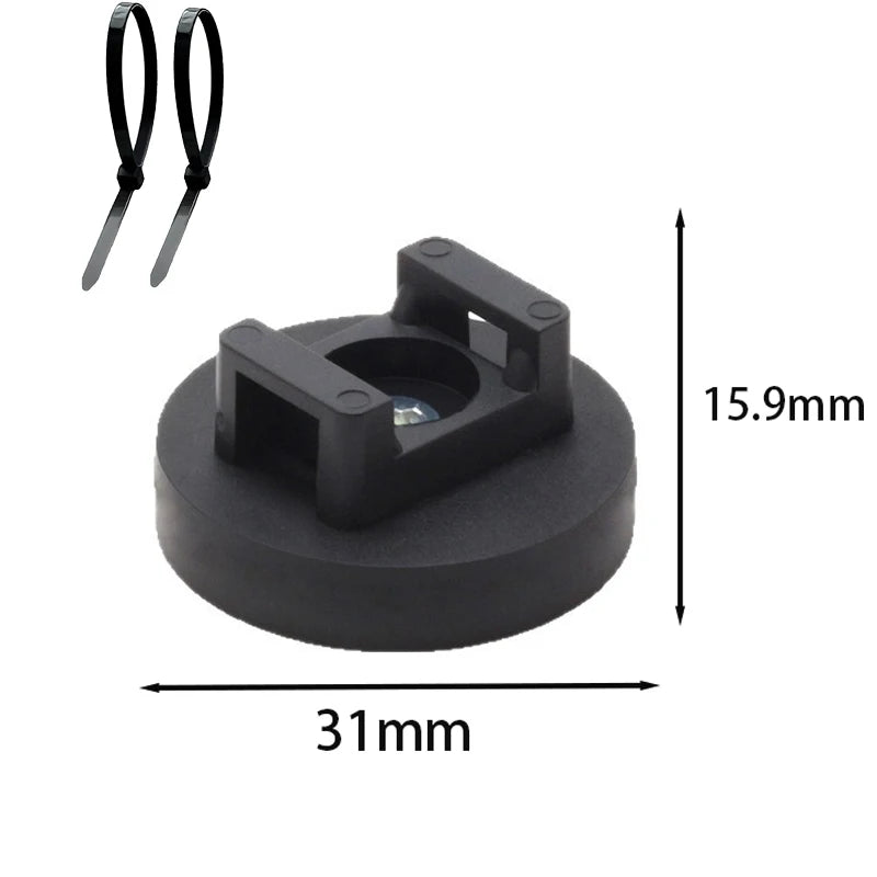 Magnetic Cable Tie Mounts with Strong Magnet