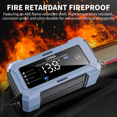 6A 12V Smart Battery Charger