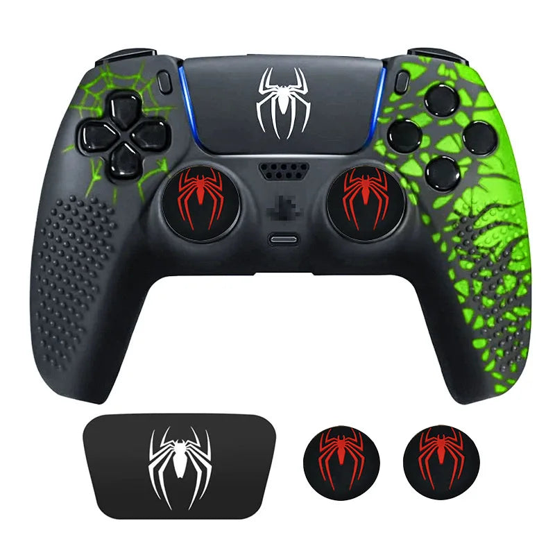 Spider-Themed PS5 Controller Cover