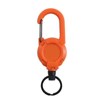 Retractable Steel Keychain