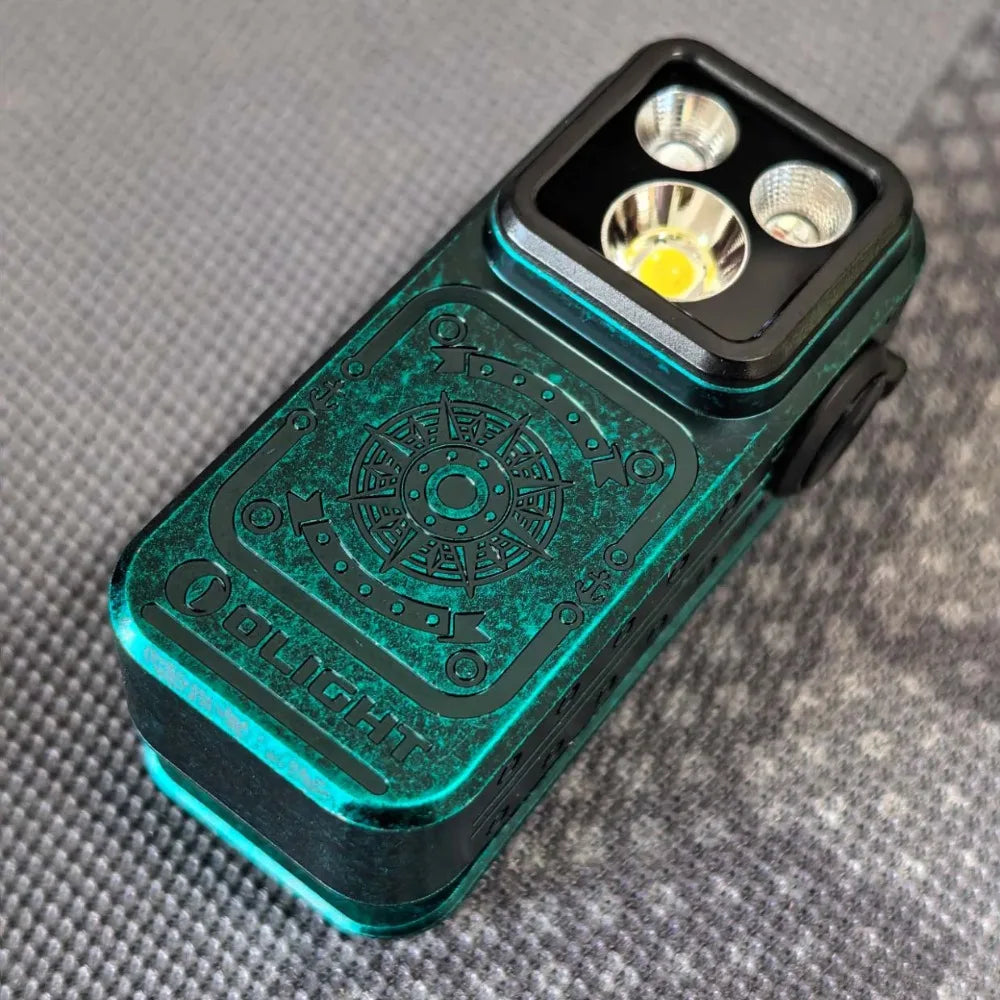 Mini Magnetic Clip-On LED Flashlight