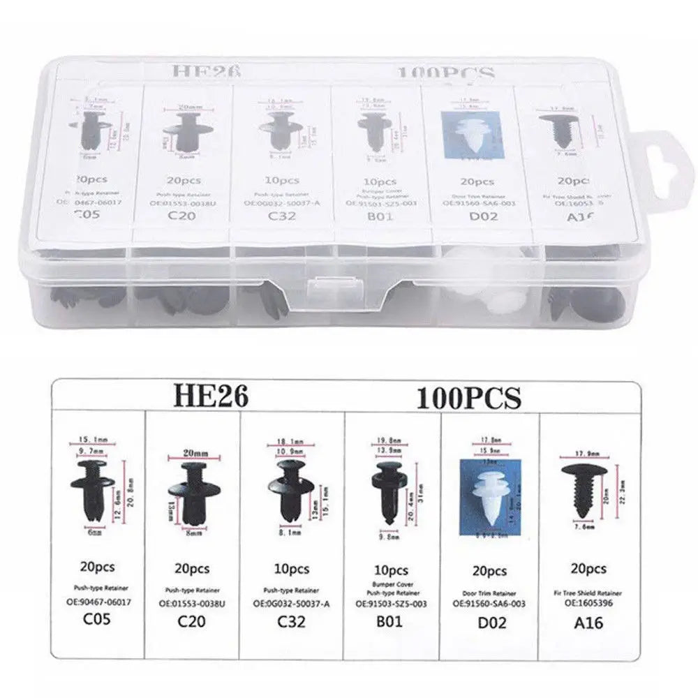 Car Clip Fastener Kit
