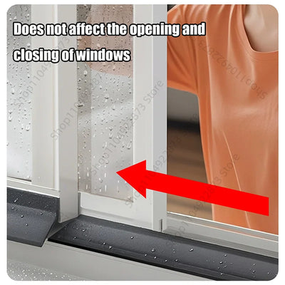 Aluminum Window Water Blocking Bar & Rain Deflector