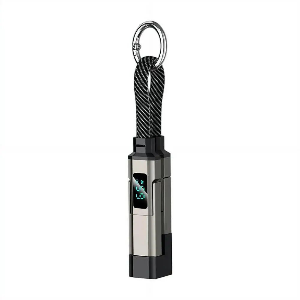 4-in-1 65W Keychain Charging Cable