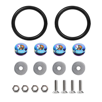 Universal Aluminum Quick-Release Bumper Fastener Kit