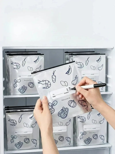 Reusable Aluminum Foil Food Storage Bags