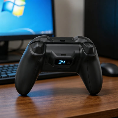 1200mAh Rechargeable Controller Battery Pack with LED Display