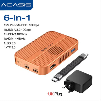 Magnetic M.2 NVMe SSD Dock (SSD Not Included)