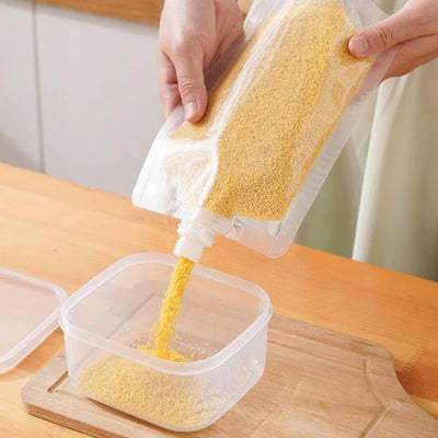 4-Pack Airtight Food Storage Bags (New)