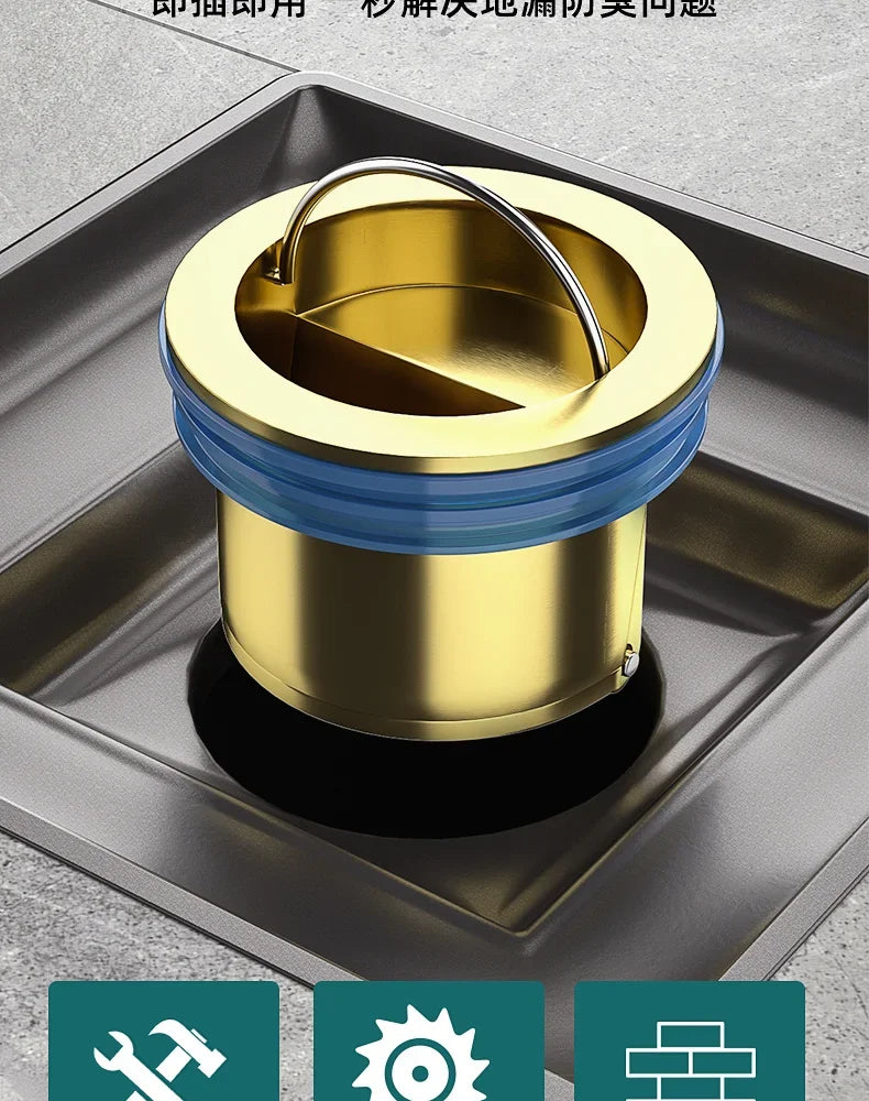 All-Copper Floor Drain Core