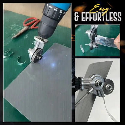 Drill-Powered Metal Sheet Cutter (Max Pro)