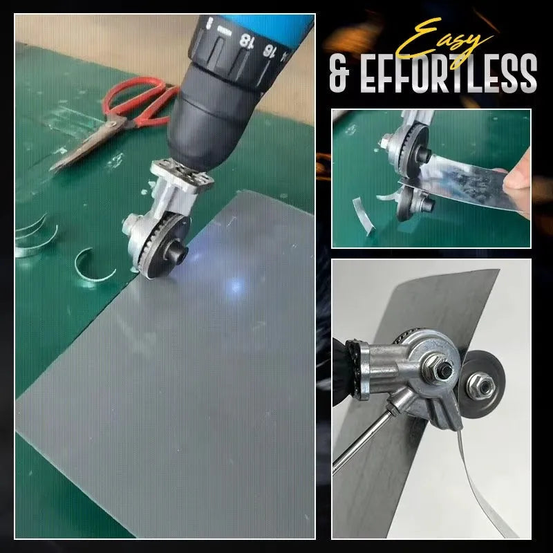 Drill-Powered Metal Sheet Cutter (Max Pro)