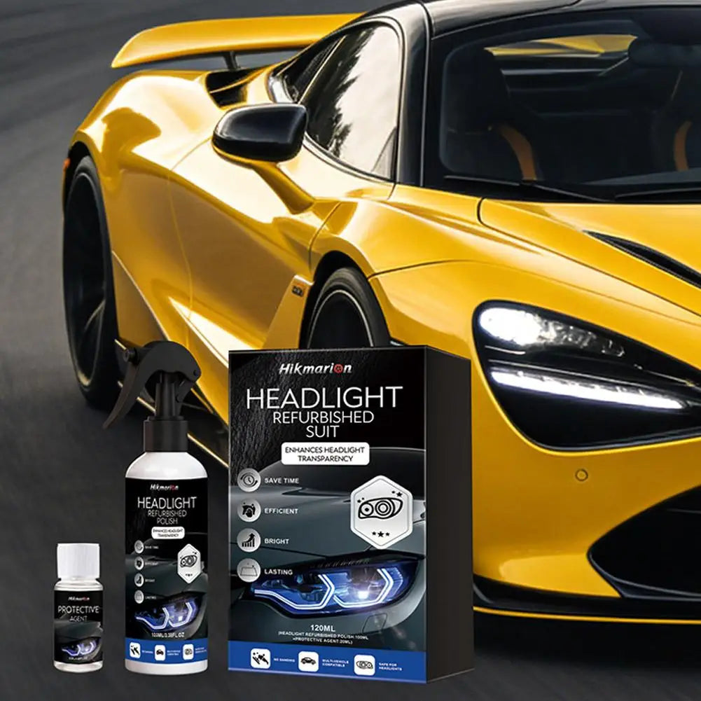 Car Headlights Restoration Kit