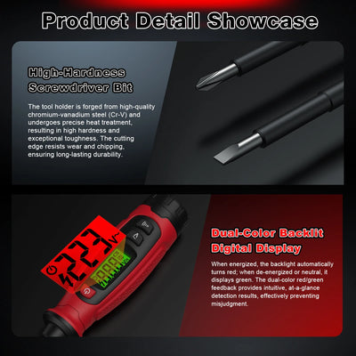 HT95B Digital Screwdriver Voltage Tester