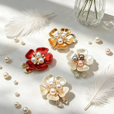 Elegant Flower Button Covers for Shirts & Blouses – 2PCS