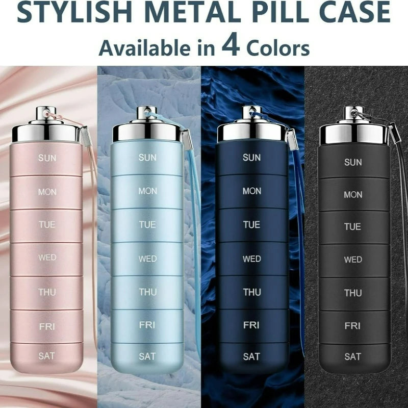 Stackable Waterproof Pill Organizer