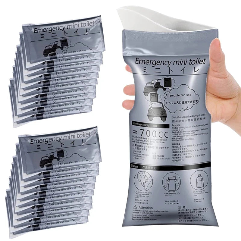 Portable Emergency Urine Bags (700ml) T