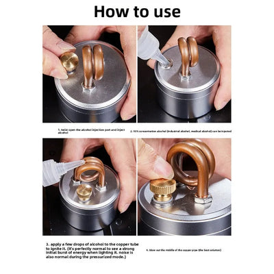 Portable Alcohol Camping Stove (I)