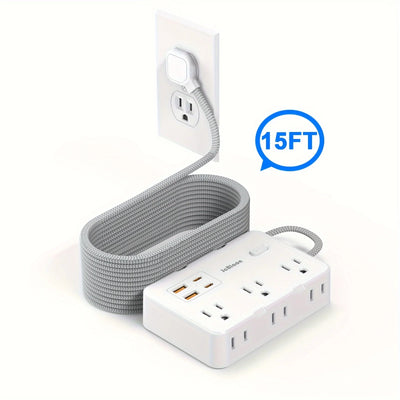10-in-1 Desktop Power Strip with USB-C