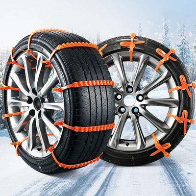 Emergency Car & Motorcycle Tire Anti-Skid Straps