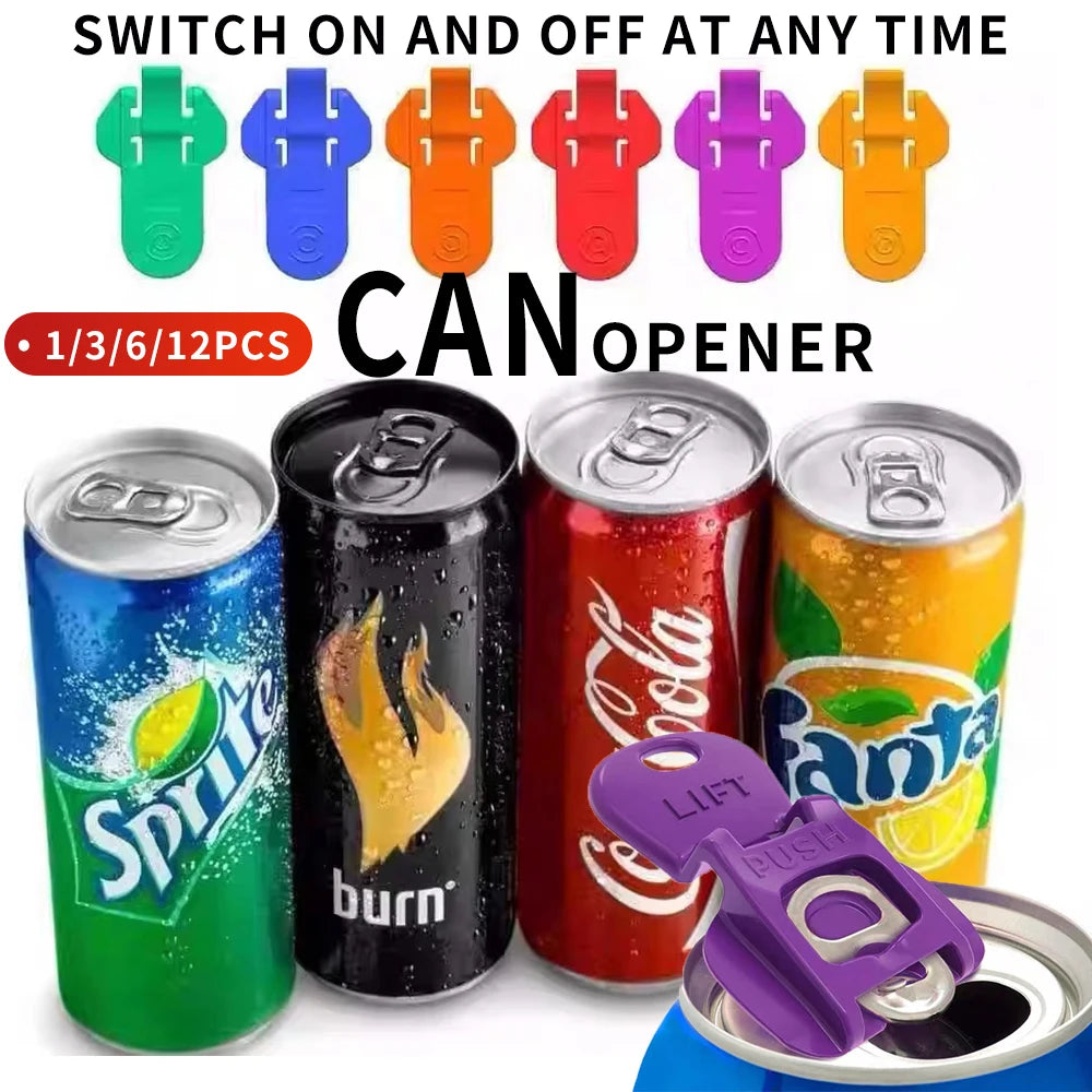 Reusable Beverage Can Lid & Opener Set