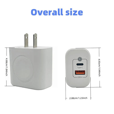 3-in-1 Fast Charging Wall Charger