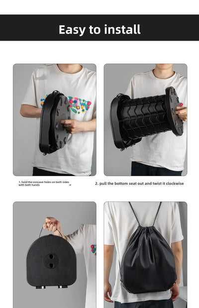 Ultra-Light Foldable Camping Toilet