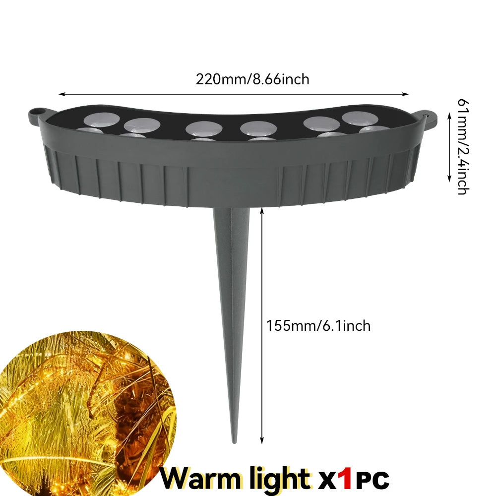 AC110V–265V LED Tree Ring Landscape Light