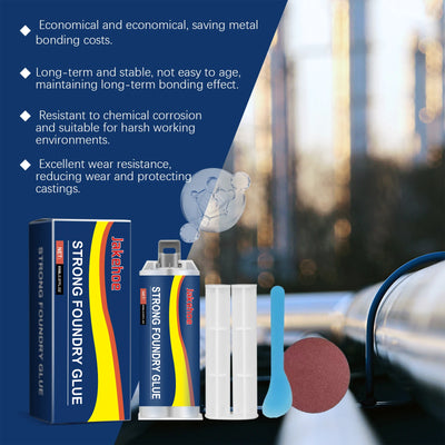 Strong Metal Repair Glue (High Temp & Waterproof)