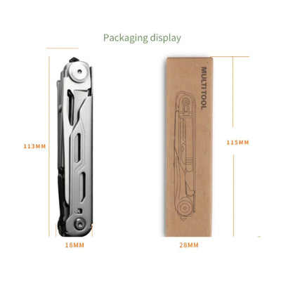 9 In 1 Mini Multitool Folding Knife